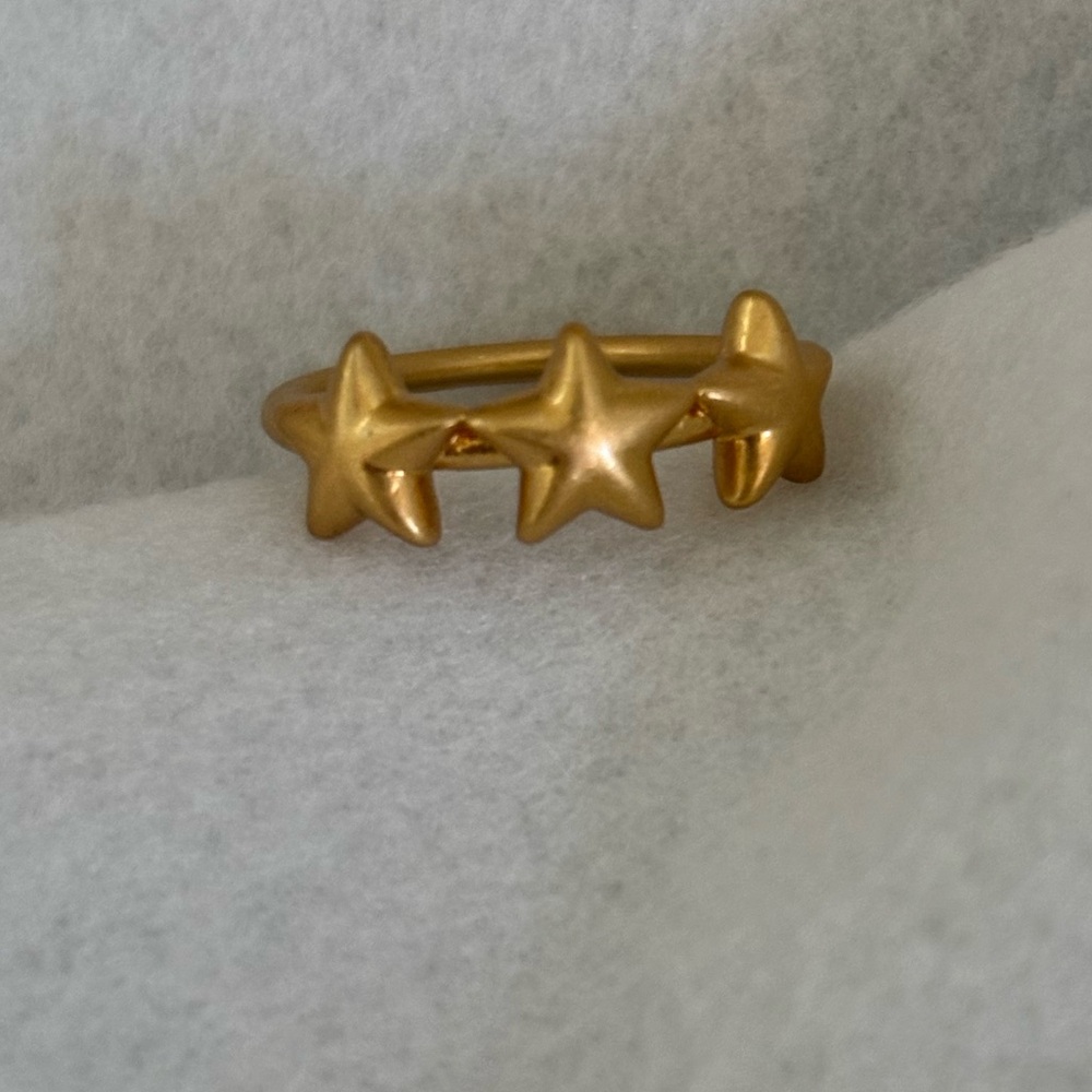 Madewell Gold Star Ring